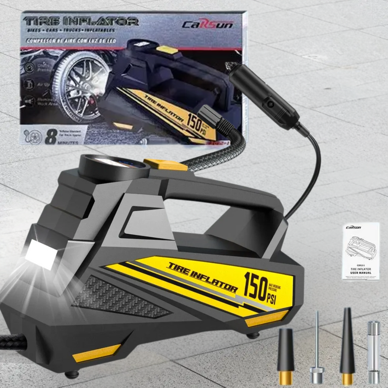 PowerInflate – Compressor Veicular 150PSI - Lord Oferta