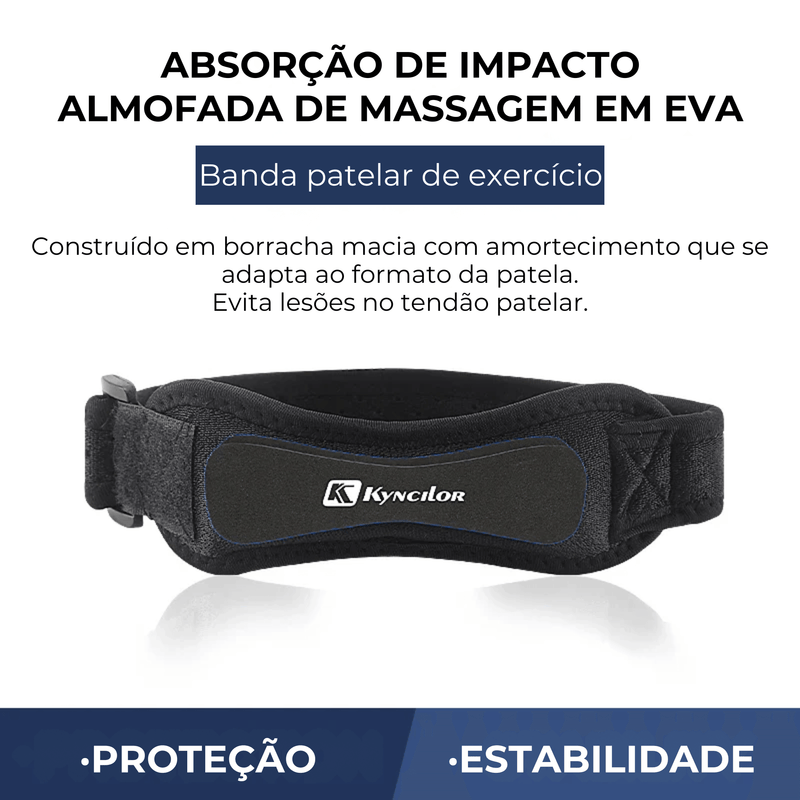 KneeStrap Pro – Suporte Patelar Compacto - Lord Oferta