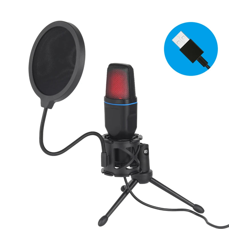 VoxRGB – Microfone Condensador - Lord Oferta