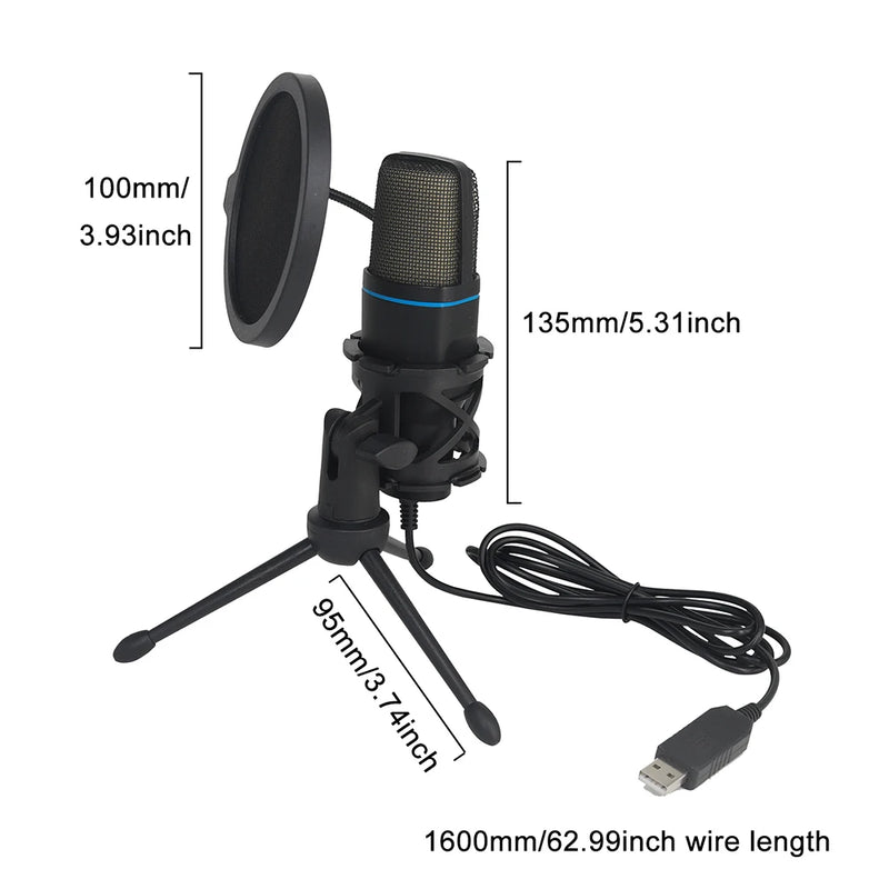 VoxRGB – Microfone Condensador - Lord Oferta