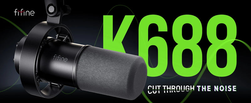 ProTone K688 – Microfone Dinâmico Profissional - Lord Oferta