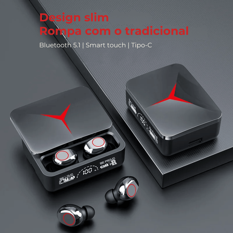 M90 – Fone Bluetooth com Cancelamento de Ruído - Lord Oferta