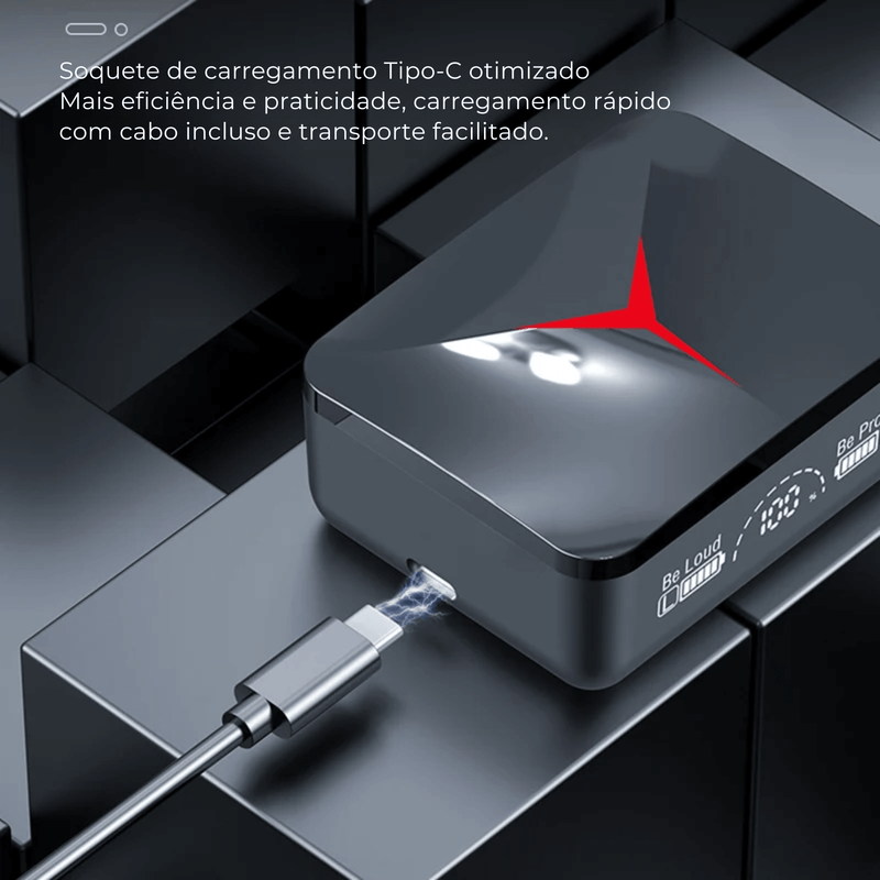 M90 – Fone Bluetooth com Cancelamento de Ruído - Lord Oferta